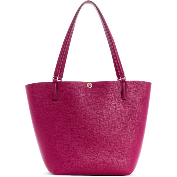 New GUESS Fuchsia Tote - Picture 4 of 5